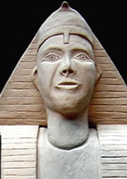Andrew Baynes Sculpture Egyptian Head
