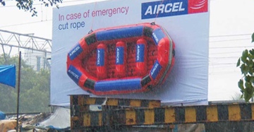 In case of emergency, cut rope