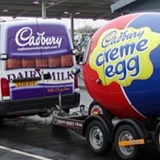 Cadbury Creame Egg car