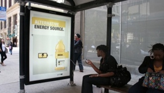 Vitamin Water Experiential Bus Shelter