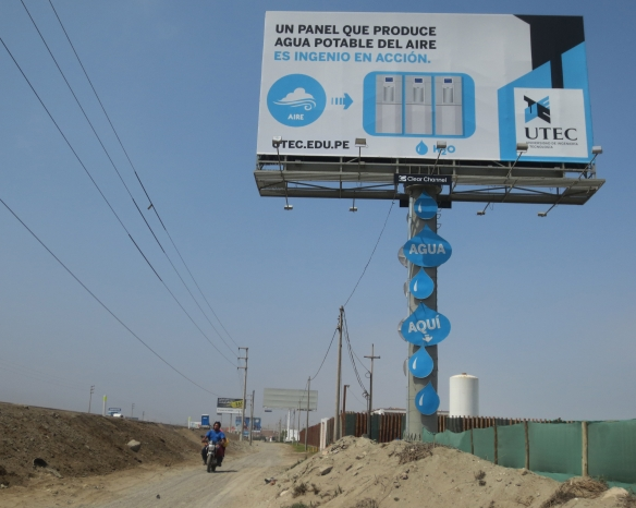 Clear Channel creates drinking water from a billboard