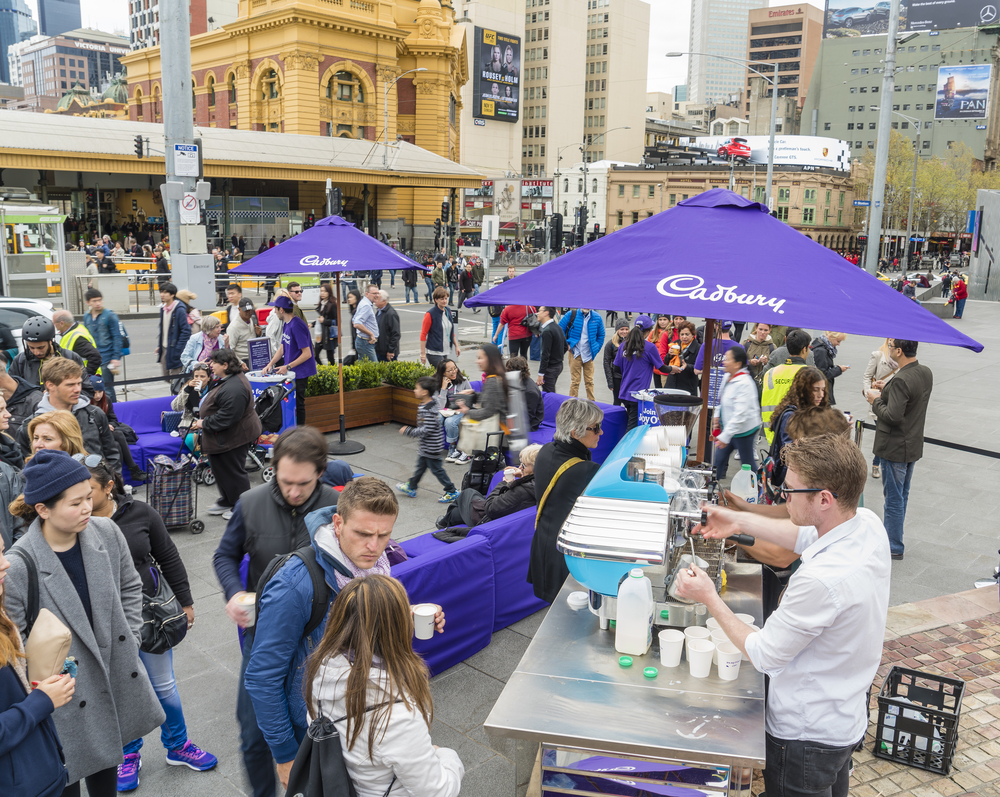 Cadburys goes experiential with a live brand experience